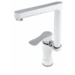 kitchen faucet Sheiba brand Anahid model white chrome