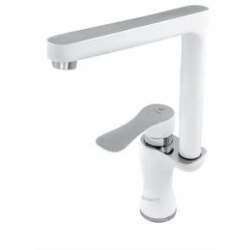 Kitchen Faucet Sheiba Brand Anahid Model White Chrome