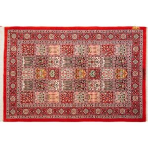 Qom Kheshti Silk Rug-Aghajani Handicrafts