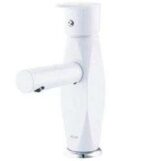 Klar Bathroom Faucet Model Brilliant White