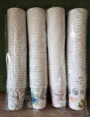 Disposable Paper Cup 220 Cc 50 Pack