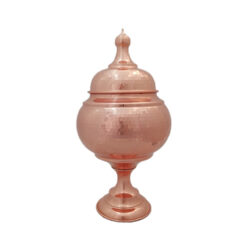 Copper Dome Chocolate Container With Base Code Zh2132